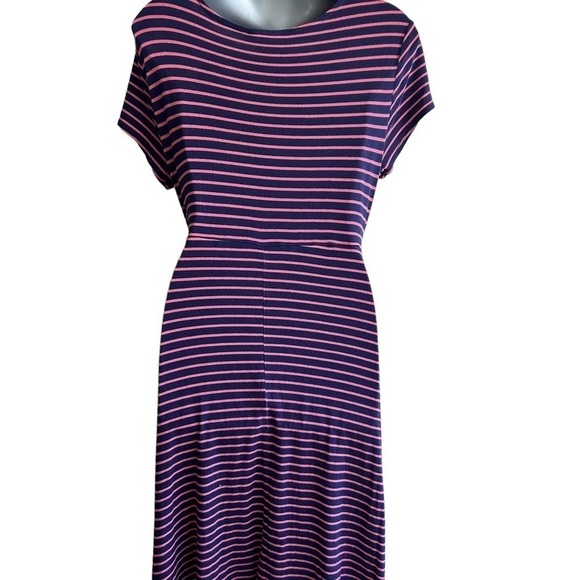 Motherhood Striped Maxi Wrap Dress • Used • Size: Medium - Picture 7 of 8